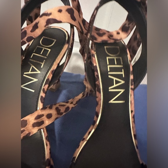 Sexy Summer Women's High Heels Shoes Leopard Transparent - Picture 6 of 7